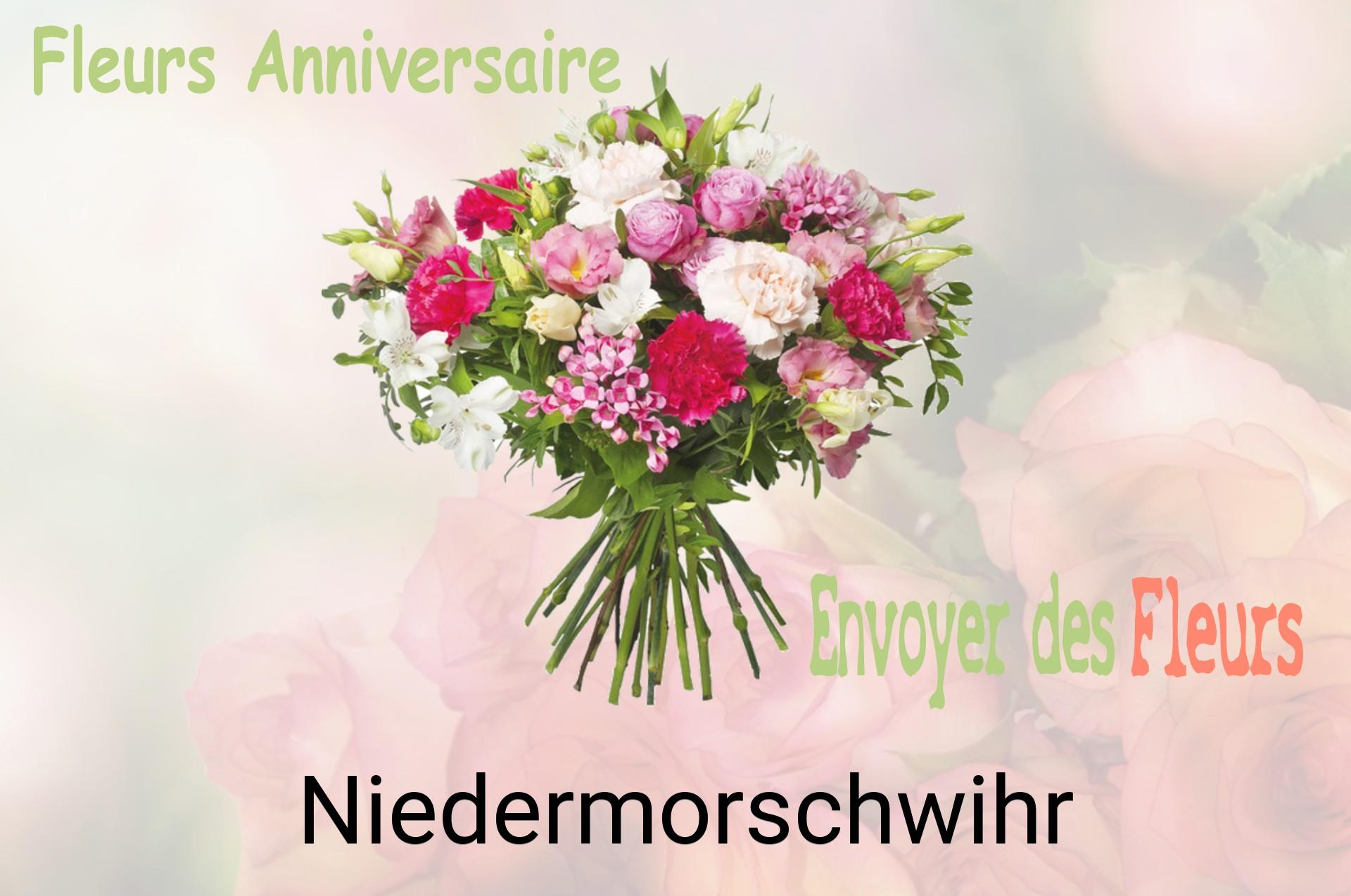 Bouquet de fleurs d’anniversaire livré à Niedermorschwihr